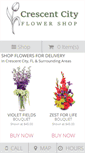 Mobile Screenshot of floristcrescentcity.com